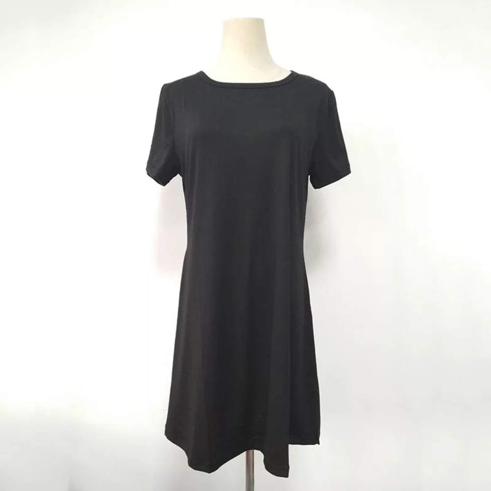 Plus Size T Shirt Dress - Picture 2 of 4